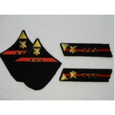 СТАРШИЙ СЕРЖАНТ, Химические Войска, петлицы обр. 1940 г..